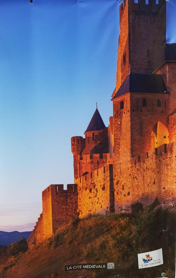 Ma Pierre A L'Edifice, Face A La Cite Vue Sublime, Studio Avec Terrasse Carcassonne Eksteriør bilde